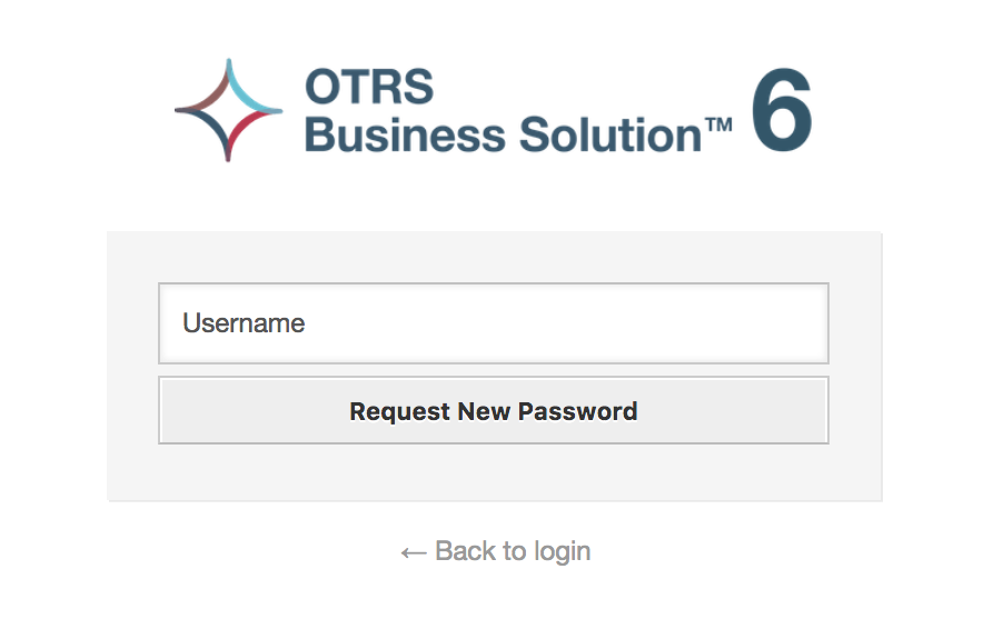 Neues Passwort beantragen