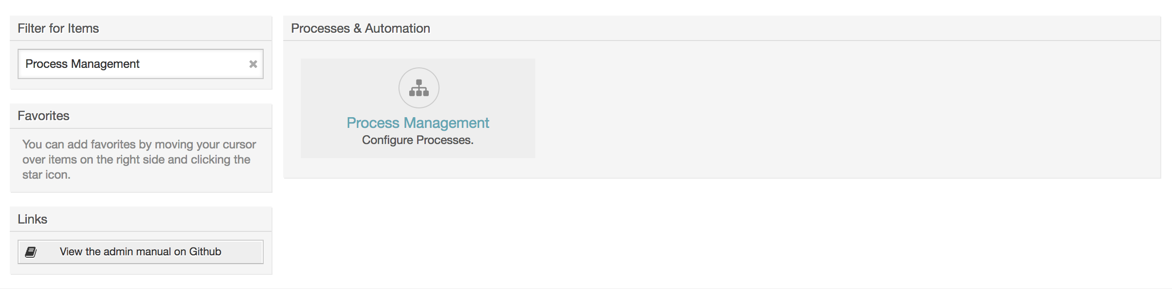 OTRS Admin screen - System Administration