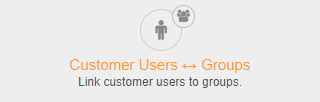 Admin Badge Customer User Group