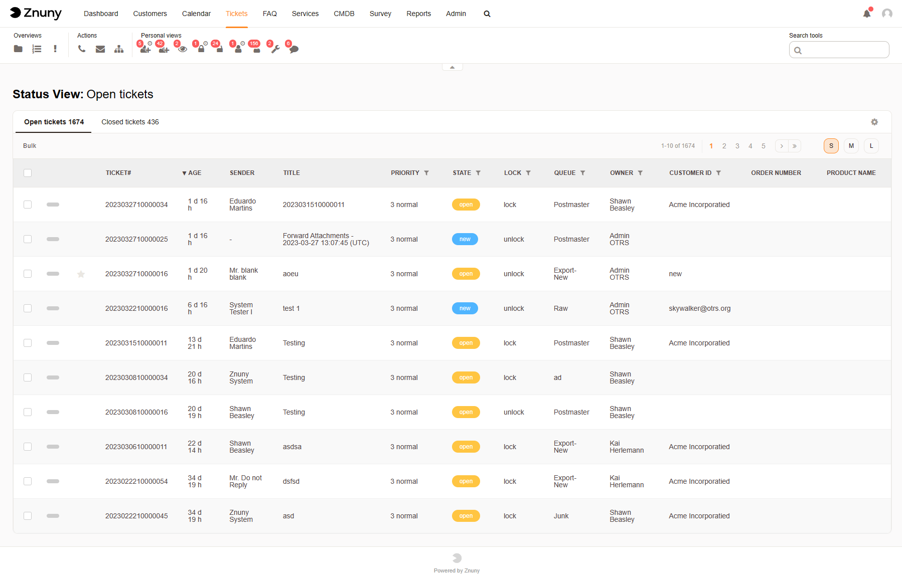 Ticket Escalation View Image